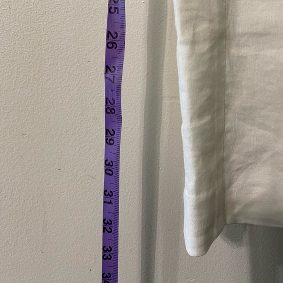 Bebe 3/4 Length Pant - White - Picture 6 of 7